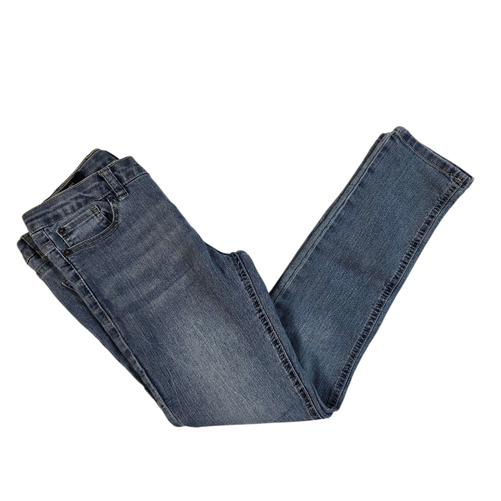 Classic Blue Denim Lucky Jeans Zoe Skinny Sz 12
